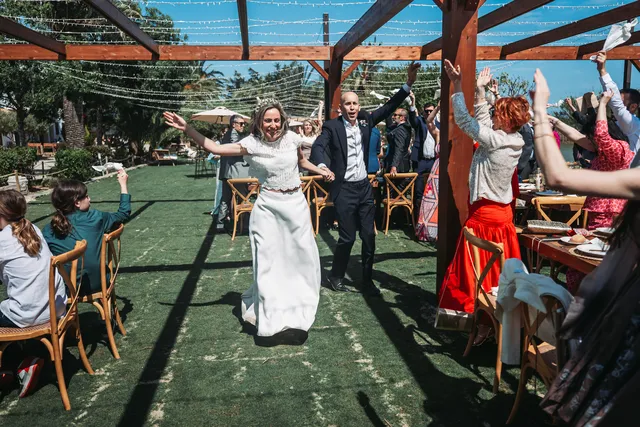 Boda civil dia Sandra Jorge Tancat Albufera Abril 2025 banquete