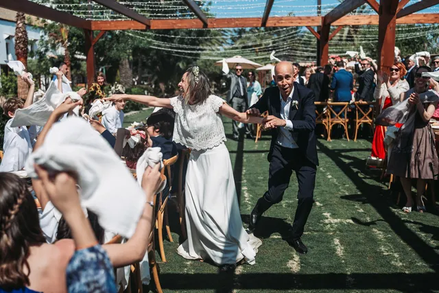 Boda civil dia Sandra Jorge Tancat Albufera Abril 2025 banquete