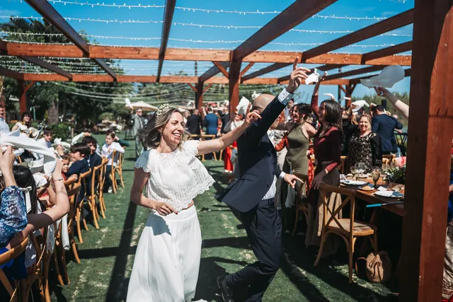 Boda civil dia Sandra Jorge Tancat Albufera Abril 2025 banquete