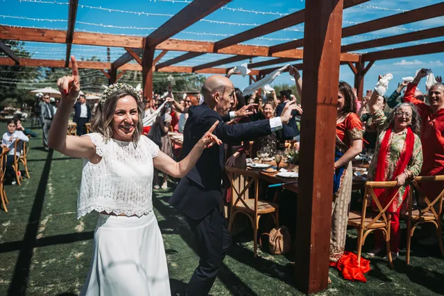 Boda civil dia Sandra Jorge Tancat Albufera Abril 2025 banquete