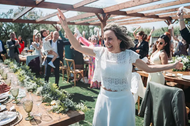 Boda civil dia Sandra Jorge Tancat Albufera Abril 2025 banquete