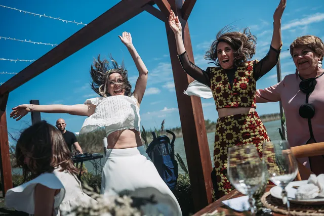 Boda civil dia Sandra Jorge Tancat Albufera Abril 2025 banquete emotivas