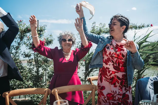 Boda civil dia Sandra Jorge Tancat Albufera Abril 2025 banquete