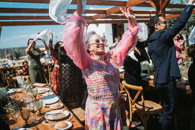 Boda civil dia Sandra Jorge Tancat Albufera Abril 2025 banquete