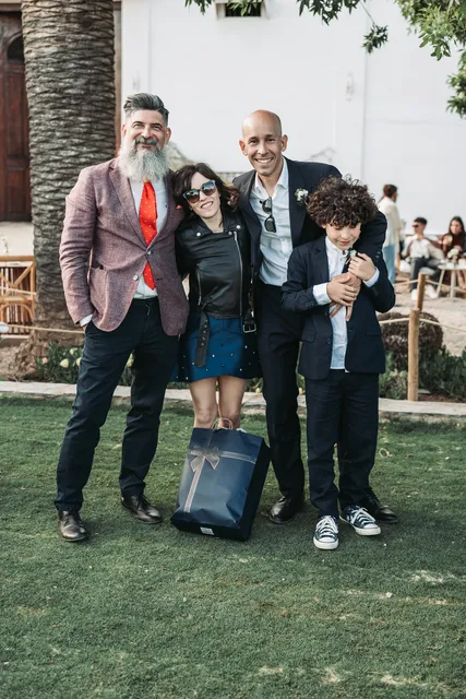 Boda civil dia Sandra Jorge Tancat Albufera Abril 2025 grupales