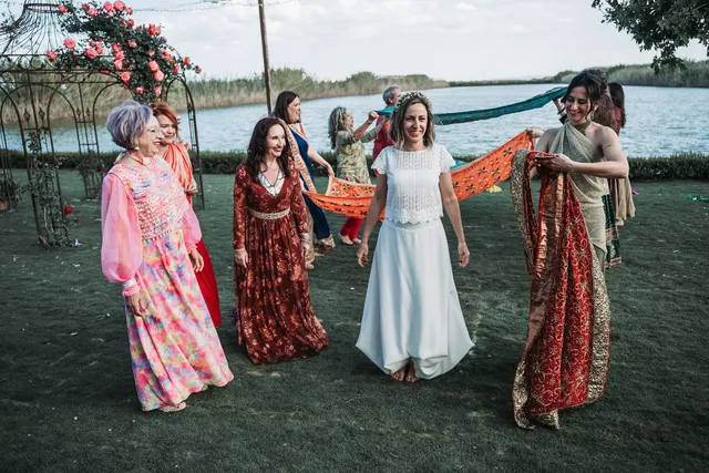 Boda civil dia Sandra Jorge Tancat Albufera Abril 2025 baile nupcial