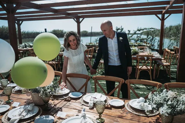 Boda civil dia Sandra Jorge Tancat Albufera Abril 2025 sesion pareja