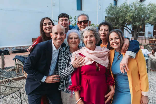 Boda civil dia Sandra Jorge Tancat Albufera Abril 2025 grupales