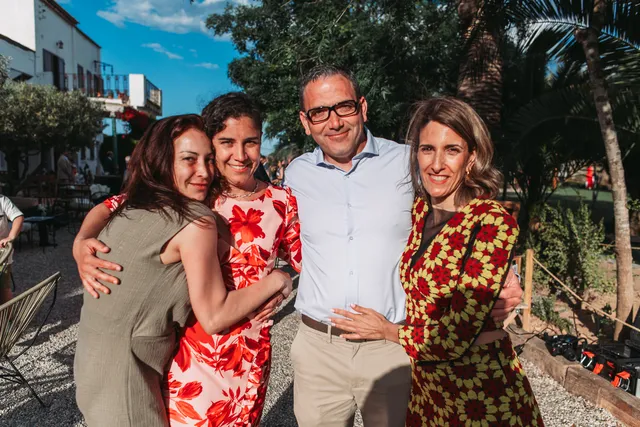 Boda civil dia Sandra Jorge Tancat Albufera Abril 2025 grupales