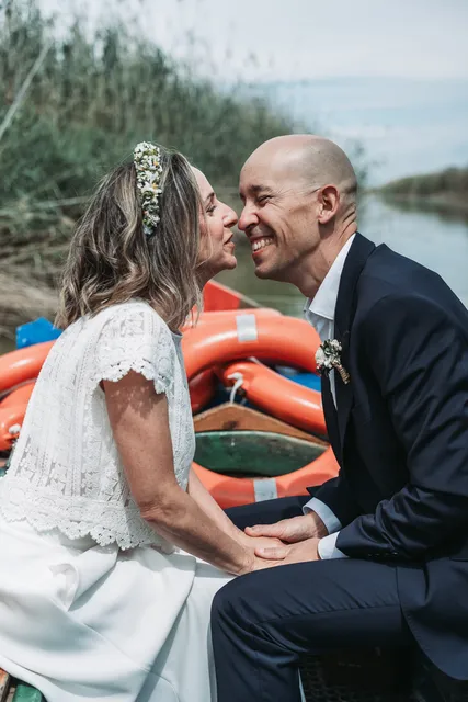 Boda civil dia Sandra Jorge Tancat Albufera Abril 2025 sesion pareja