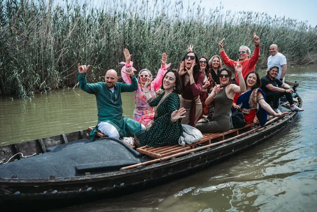 Boda civil dia Sandra Jorge Tancat Albufera Abril 2025 Salida / Entrada