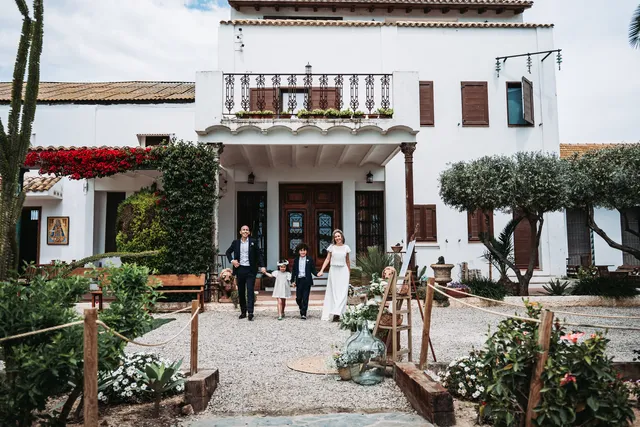 Boda civil dia Sandra Jorge Tancat Albufera Abril 2025 Salida / Entrada portada