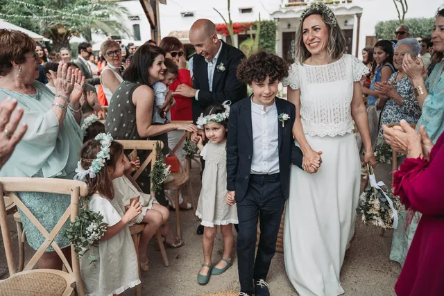 Boda civil dia Sandra Jorge Tancat Albufera Abril 2025 Salida / Entrada