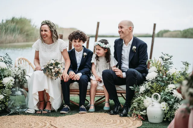 Boda civil dia Sandra Jorge Tancat Albufera Abril 2025 ceremonia grupales