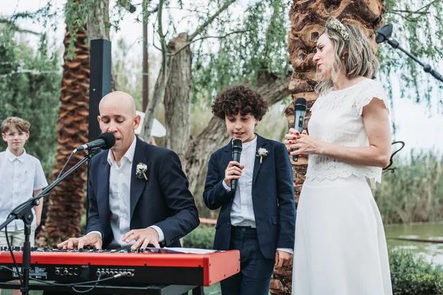 Boda civil dia Sandra Jorge Tancat Albufera Abril 2025 ceremonia