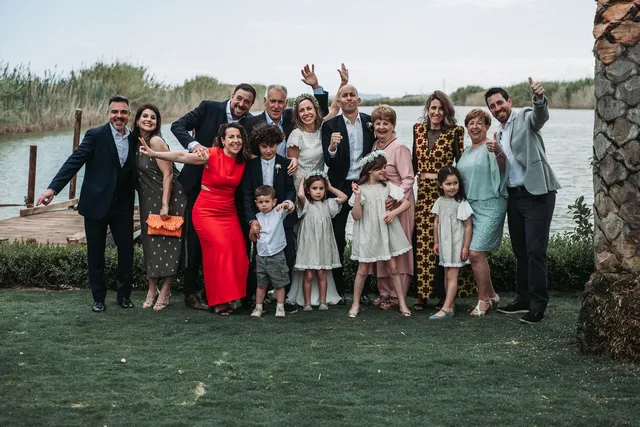 Boda civil dia Sandra Jorge Tancat Albufera Abril 2025 coctel grupales