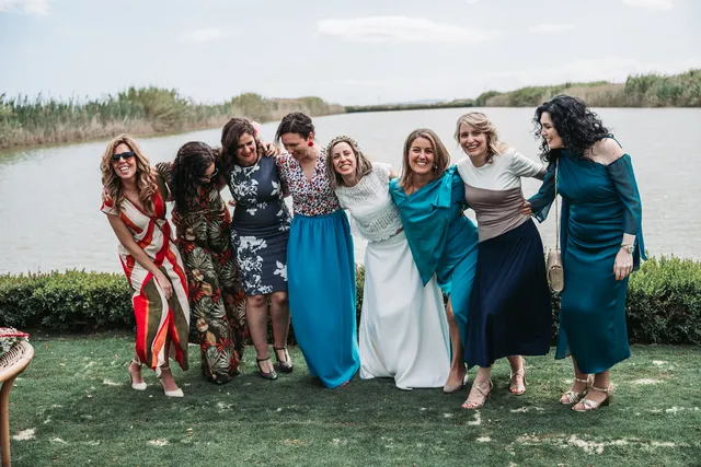 Boda civil dia Sandra Jorge Tancat Albufera Abril 2025 coctel grupales