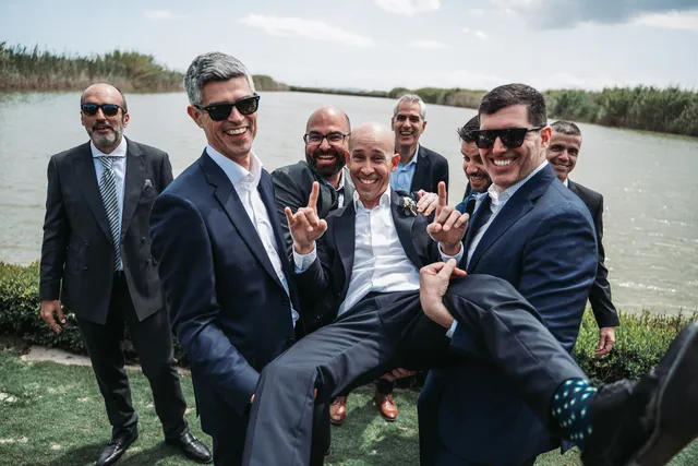 Boda civil dia Sandra Jorge Tancat Albufera Abril 2025 coctel