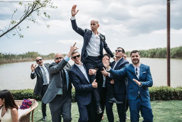 Boda civil dia Sandra Jorge Tancat Albufera Abril 2025 coctel