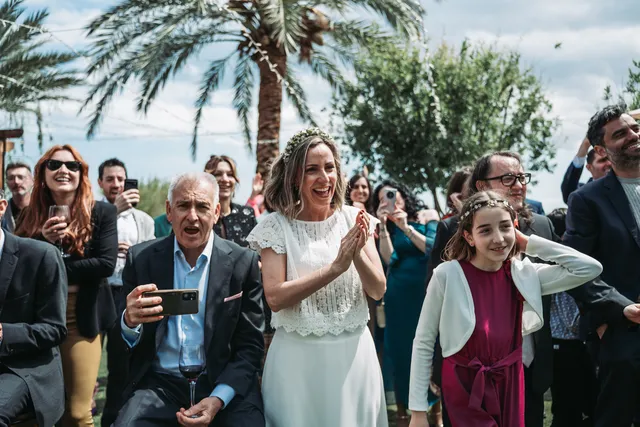 Boda civil dia Sandra Jorge Tancat Albufera Abril 2025 coctel