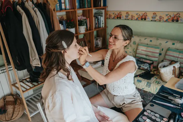 Boda de Vega y Pablo en Masía de Lacy, Náquera preparativos