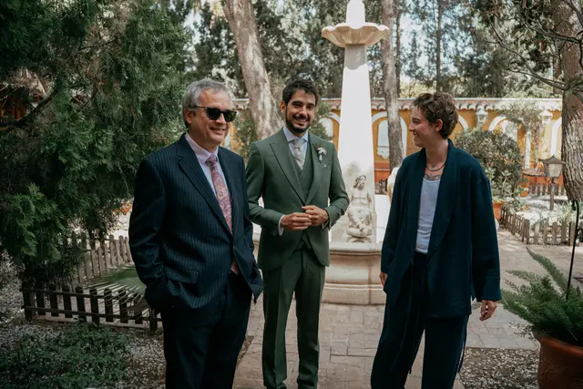 Boda de Vega y Pablo en Masía de Lacy, Náquera preparativos
