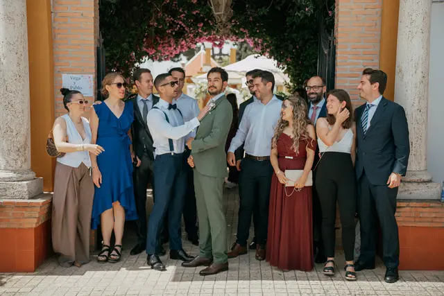 Boda de Vega y Pablo en Masía de Lacy, Náquera preparativos