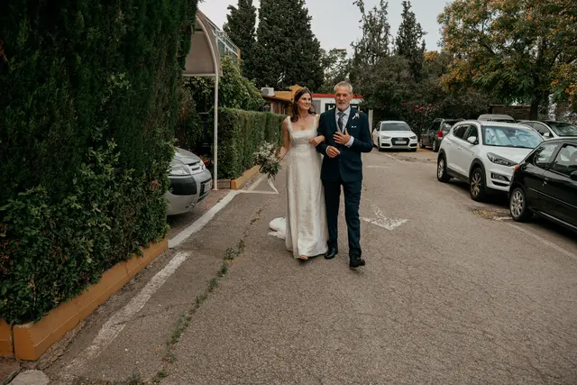 Boda de Vega y Pablo en Masía de Lacy, Náquera Salida / Entrada portada