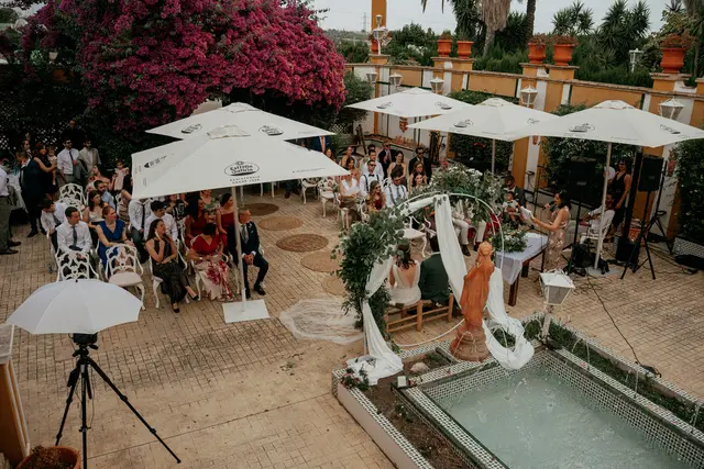 Boda de Vega y Pablo en Masía de Lacy, Náquera ceremonia