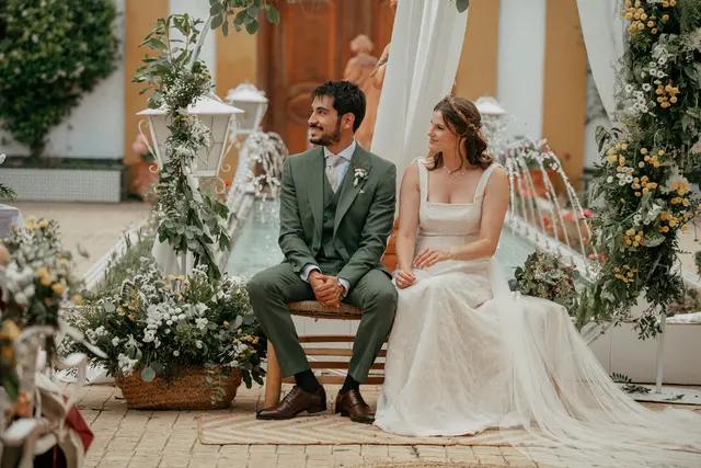 Boda de Vega y Pablo en Masía de Lacy, Náquera ceremonia
