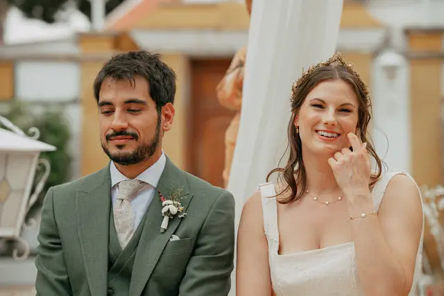 Boda de Vega y Pablo en Masía de Lacy, Náquera ceremonia