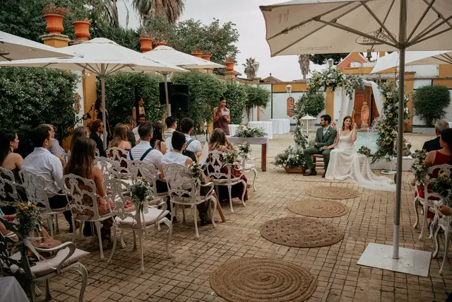Boda de Vega y Pablo en Masía de Lacy, Náquera ceremonia