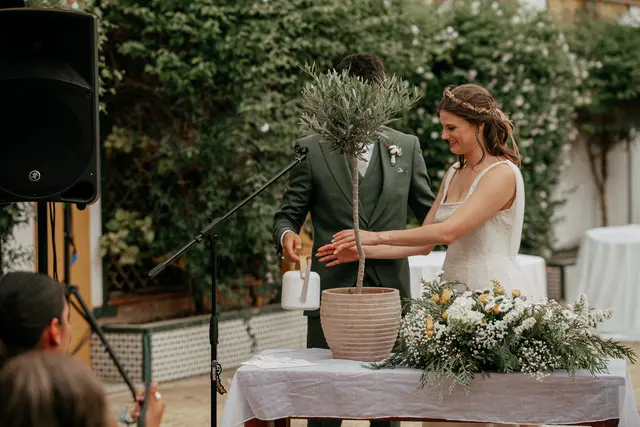 Boda de Vega y Pablo en Masía de Lacy, Náquera ceremonia portada