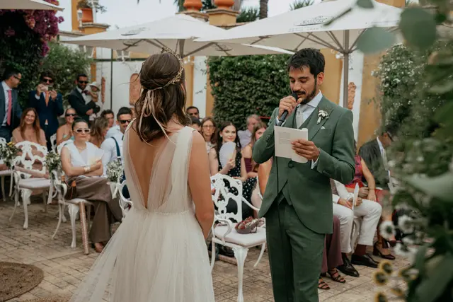 Boda de Vega y Pablo en Masía de Lacy, Náquera ceremonia
