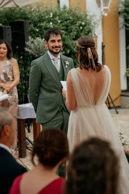 Boda de Vega y Pablo en Masía de Lacy, Náquera ceremonia