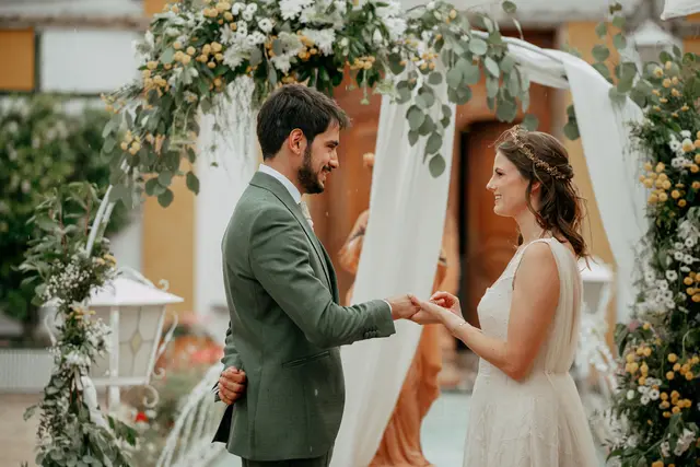 Boda de Vega y Pablo en Masía de Lacy, Náquera ceremonia