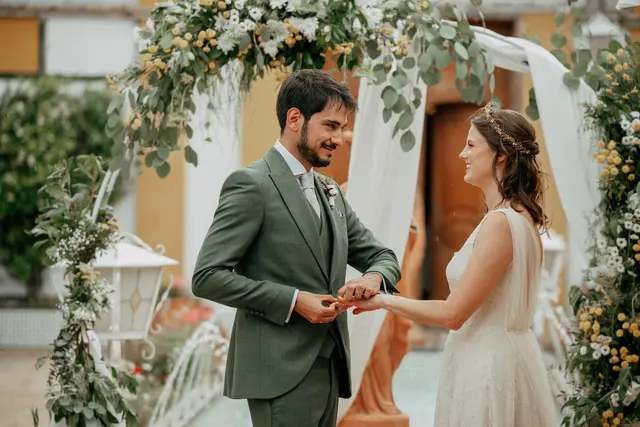 Boda de Vega y Pablo en Masía de Lacy, Náquera ceremonia portada