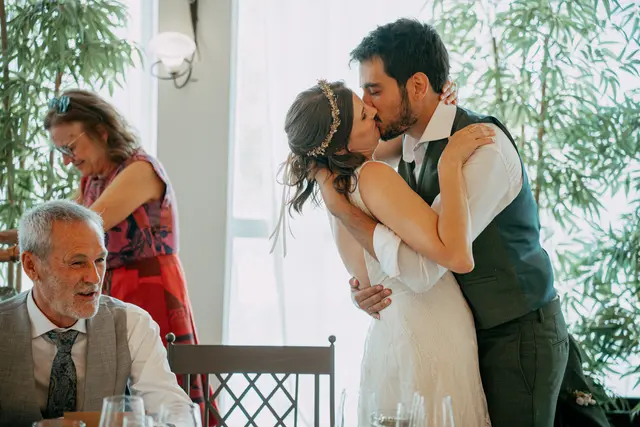 Boda de Vega y Pablo en Masía de Lacy, Náquera banquete