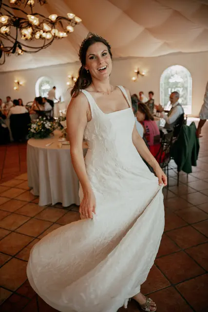 Boda de Vega y Pablo en Masía de Lacy, Náquera banquete