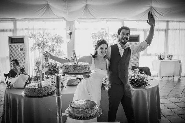 Boda de Vega y Pablo en Masía de Lacy, Náquera banquete