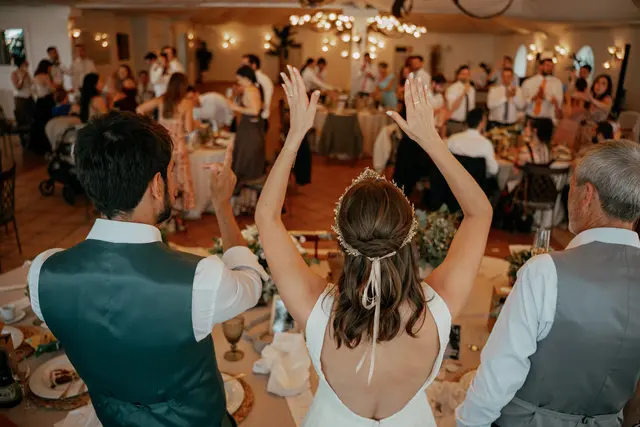 Boda de Vega y Pablo en Masía de Lacy, Náquera banquete portada