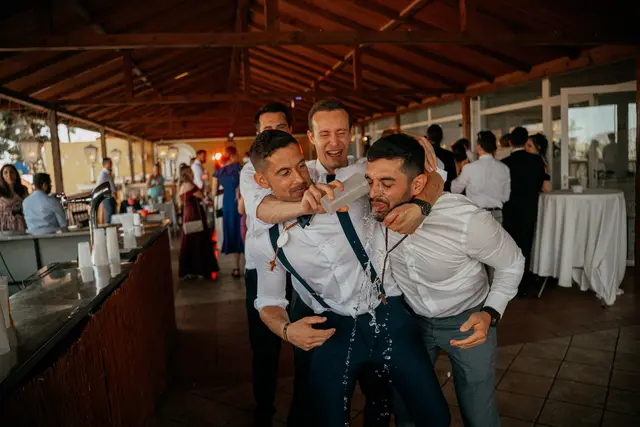 Boda de Vega y Pablo en Masía de Lacy, Náquera fiesta portada