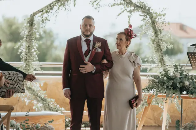 Reportaje boda San Patrcio Celia Ruben Salida / Entrada