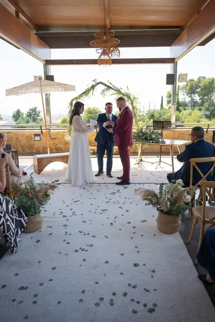 Reportaje boda San Patrcio Celia Ruben ceremonia