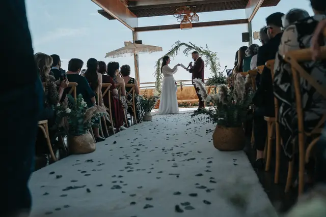 Reportaje boda San Patrcio Celia Ruben ceremonia