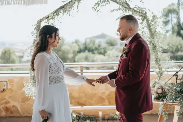 Reportaje boda San Patrcio Celia Ruben ceremonia