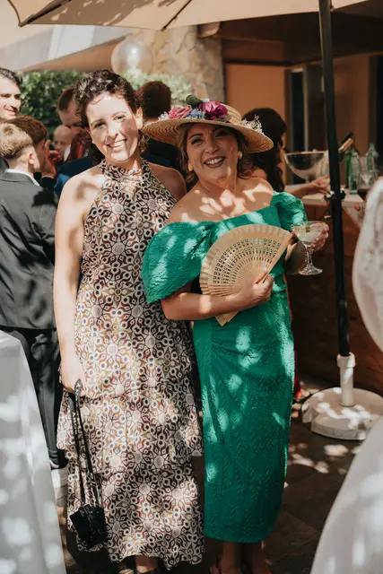 Reportaje boda San Patrcio Celia Ruben coctel