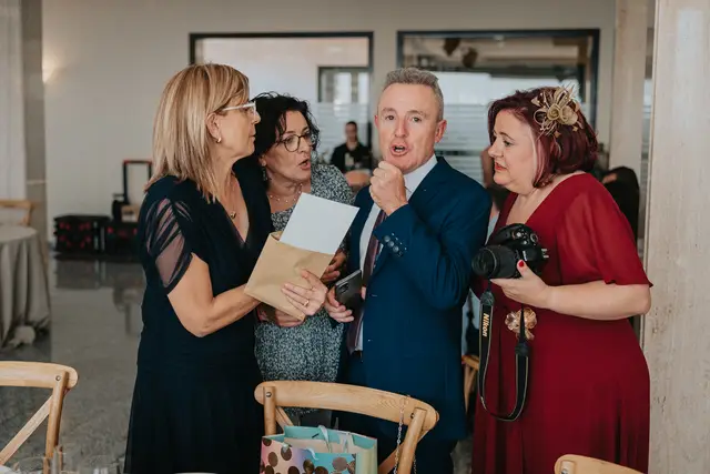 Reportaje boda San Patrcio Celia Ruben banquete