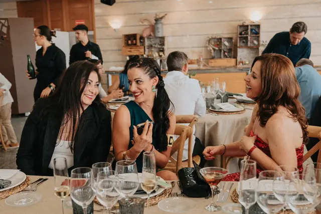 Reportaje boda San Patrcio Celia Ruben banquete