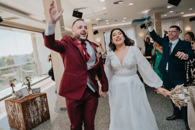 Reportaje boda San Patrcio Celia Ruben banquete